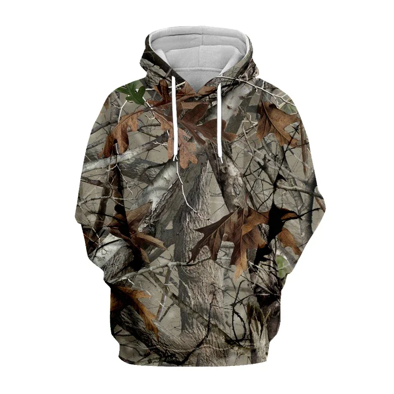 Hunting Camo 3D, 3D Printed Men Hoodies/sweatshirts Harajuku Fashion Hooded Autumn Long Sleeve streetwear sudadera hombre