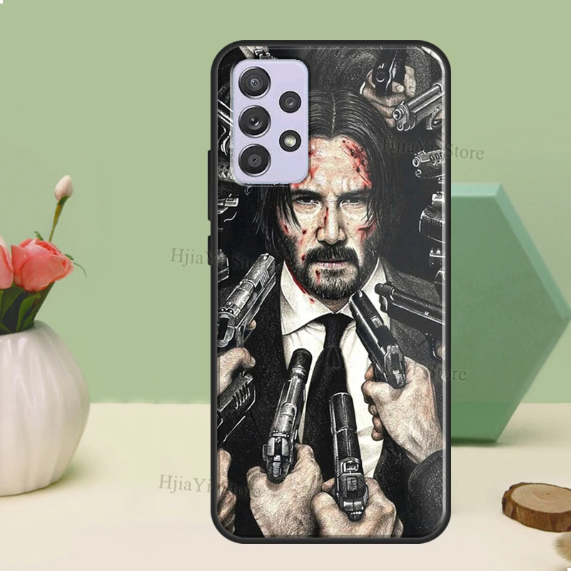 Premium John Wick Themed Protective Back Cover