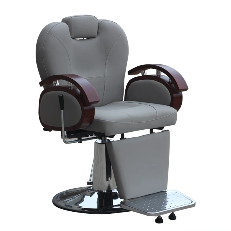 Luxury Reclining Barber Chair Salon Tattoo Treatment Aesthetic Cosmetic Stylist Chair Professional Silla Barber Equipment LJ50BC