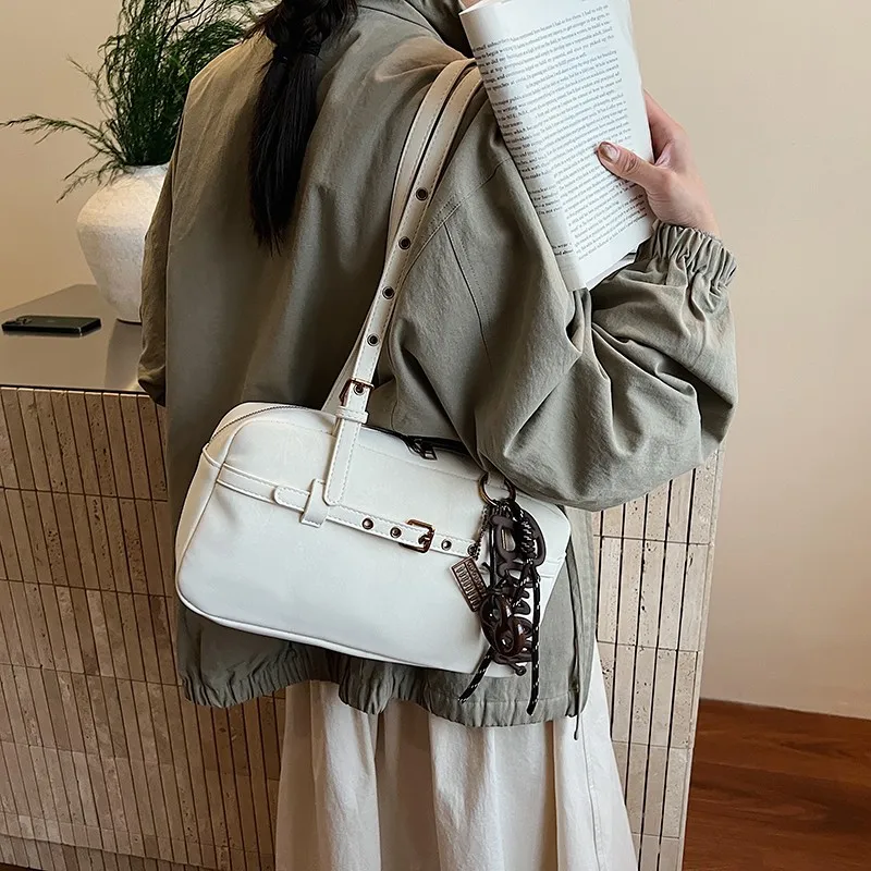 PU Leather Shoulder Bag with Adjustable Strap Underarm Bag Large Tote Bag for Women Work Shopping Travel