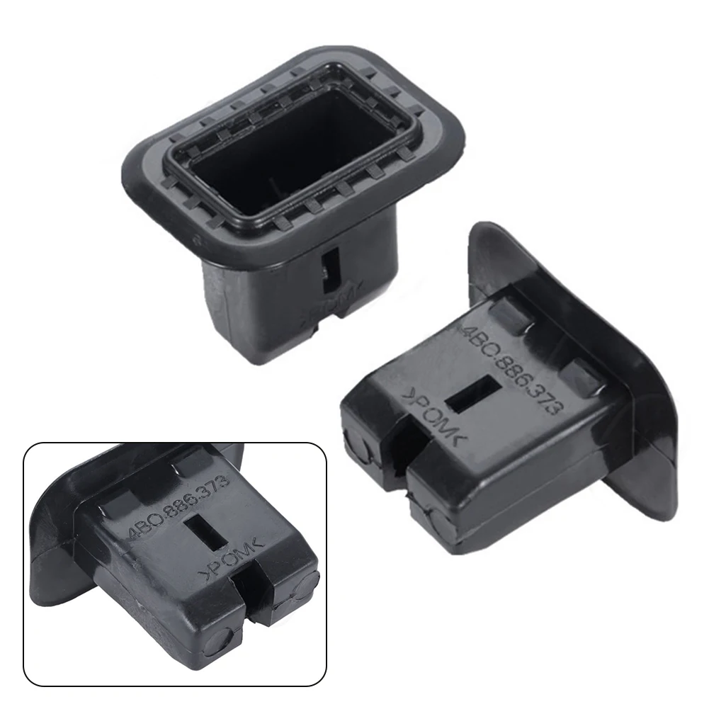 2pcs Car Rear Seat Fixing Buckle 4B0886373 Interior Accessories Plastic For Car Seat Fixing Clips Auto Replacement Parts
