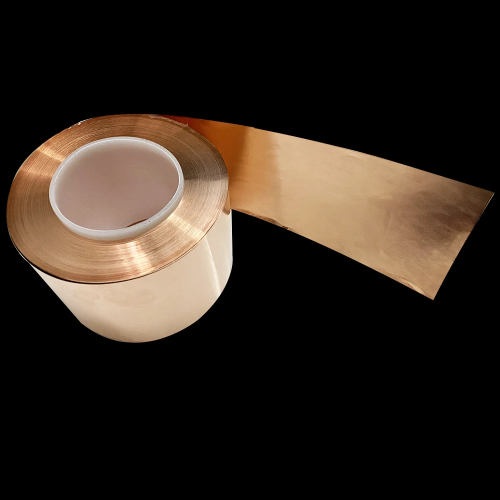 99.9% 순수 구리 Cu 금속 시트 호일 플레이트 두께 0.02/0.03/0.04/0.05mm x 100mm x 1000mm 산업 공급 용 호일 패널