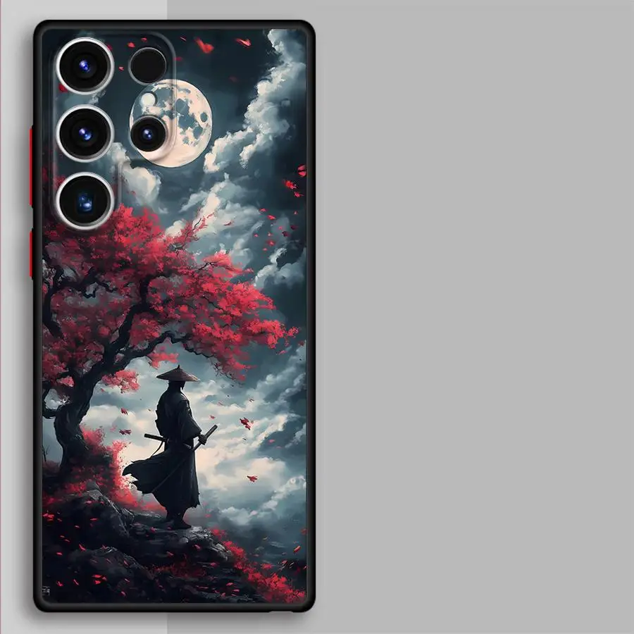 Anime Samurai Phone Case - Bold and Stylish Design