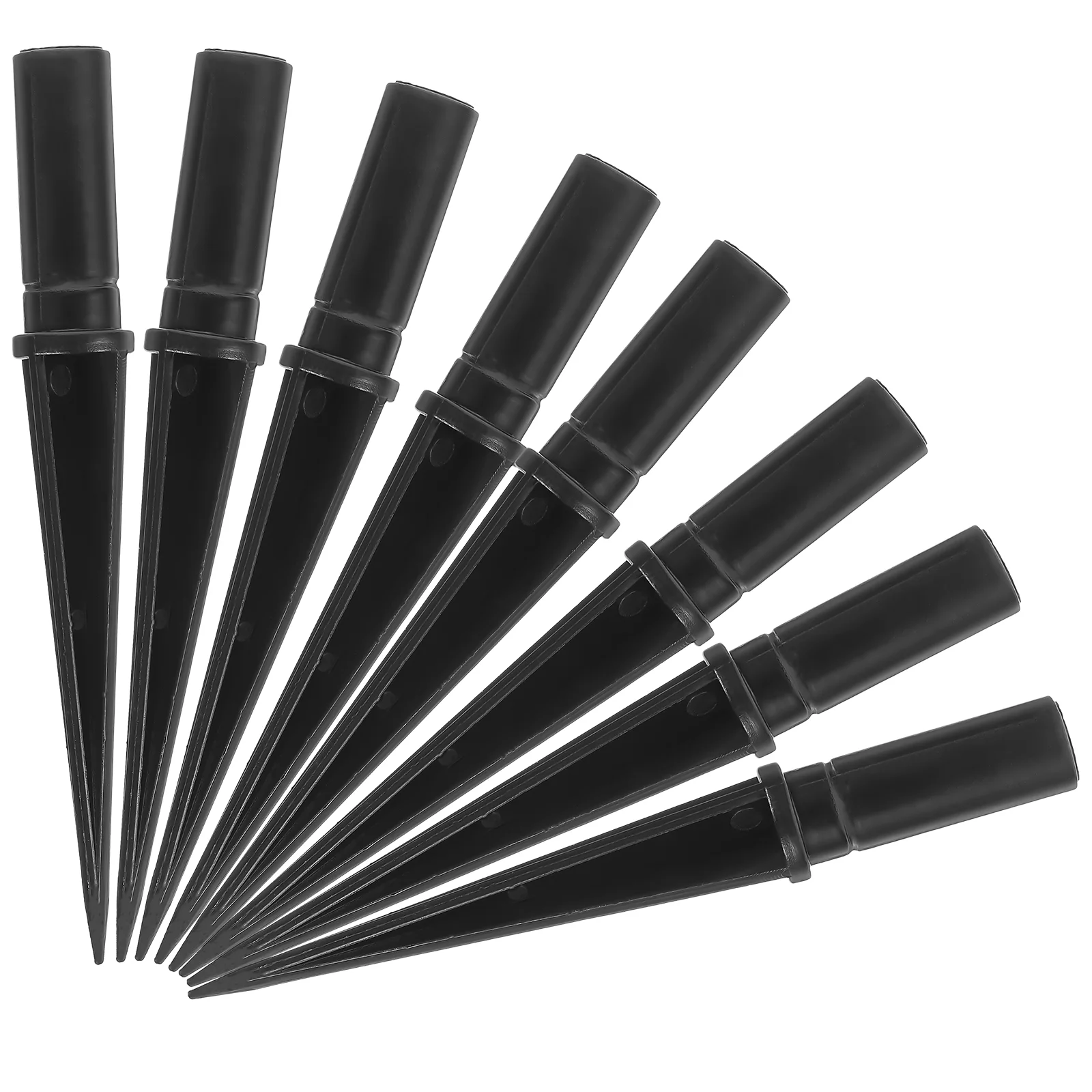 

10 Pcs Sugar Cane Land Outdoor Solar Lights Plastic Replacement Ground Stake Spike