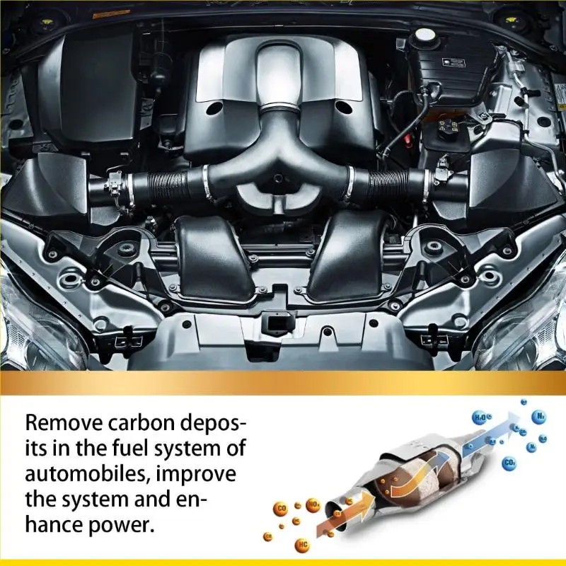 SZCH Quick Acting Carbon Remover Fuel System Cleaner for Catalytic Converter Night Use Long Lasting Engine Health Fuel Saving