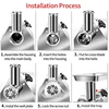 Professional Meat Grinder Electric Food Chopper Electric Meat Dice Machine Home Appliance Meat Mincer 5