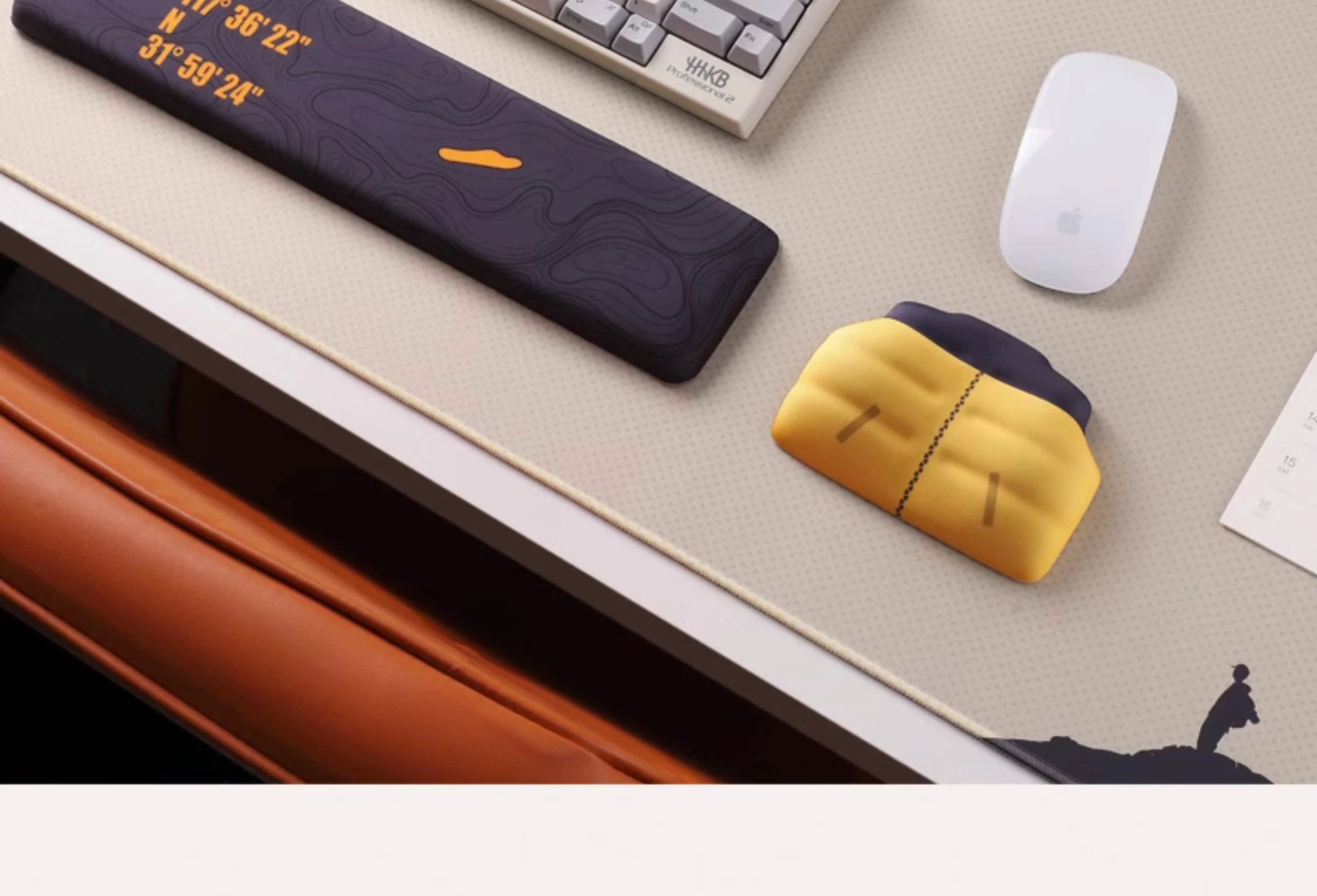 Featherweight Shape Ergonomic Wrist Pad Mouse Pads Keyboard Hand Rests Wrist Rests Palm Rests Wrist Pad for Computer Office