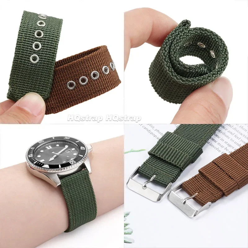 Durable Nylon Strap - Military Sport Comfortable Wristband