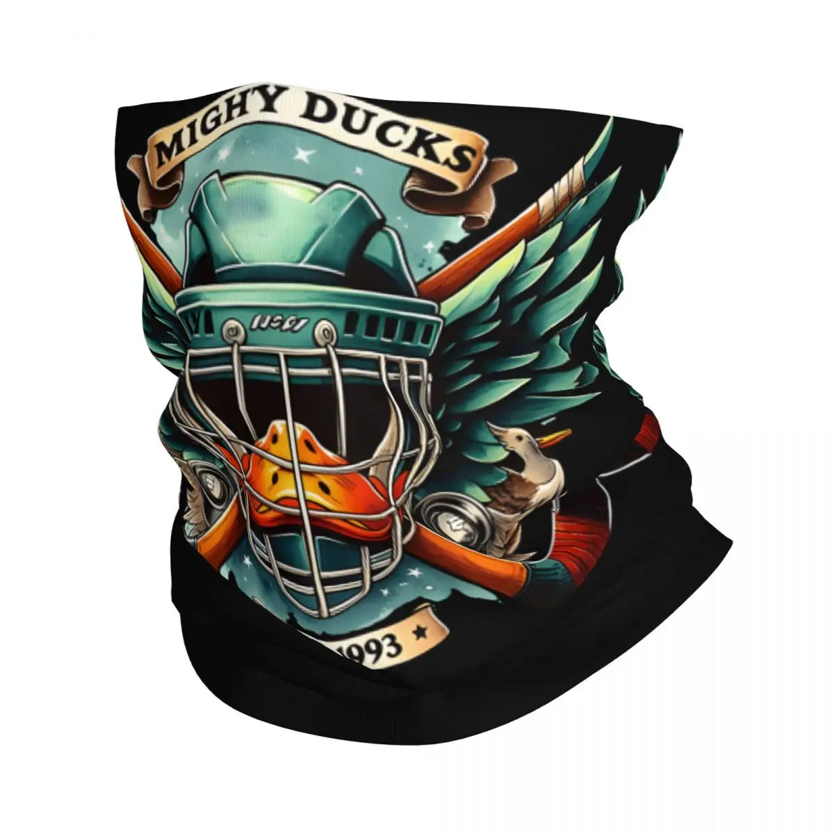 

Play A-Anaheim Ducks Bandana Neck Cover Motocross Wrap Scarf Balaclava Cycling Unisex Adult Windproof