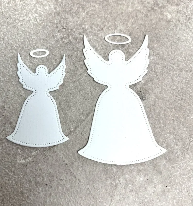 Mmao Crafts Metall-Stahlschneideformen, Engel-Dekoration, Scrapbooking, Papier-/Fotokarten, Prägeformen
