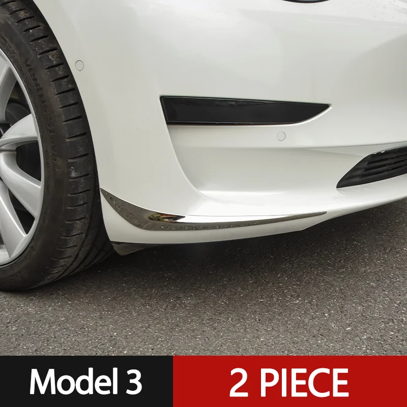 

For Tesla Model 3 Car Front Bumper Corner Protector Sticker