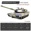 New Rc Coolbank Model Henglong Us M1a2 Abrams Infrared Battle Tank Model Upgraded Version With Steel Wave Box Tank Rc Toy 3