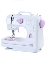  Small Mini Electric Household Sewing Machine, 505A Upgraded Multifunctional Sewing Machine with Overlock 