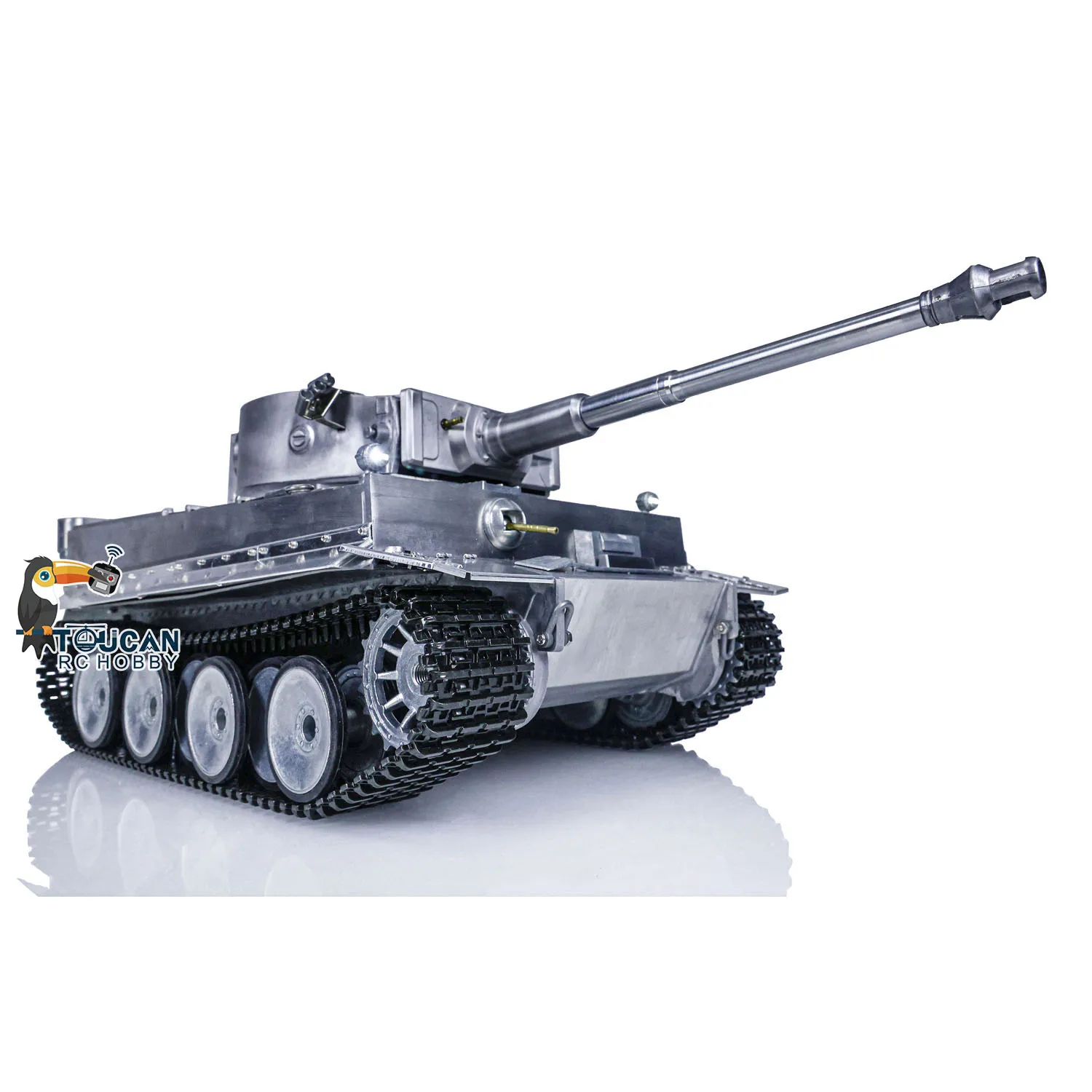 Mato 1/16 Scale RC Metal Tank German Tiger I Infrared Version KIT/RTR Radio Control Tanks Model Metallic Color 1220 Toys TH00644 4