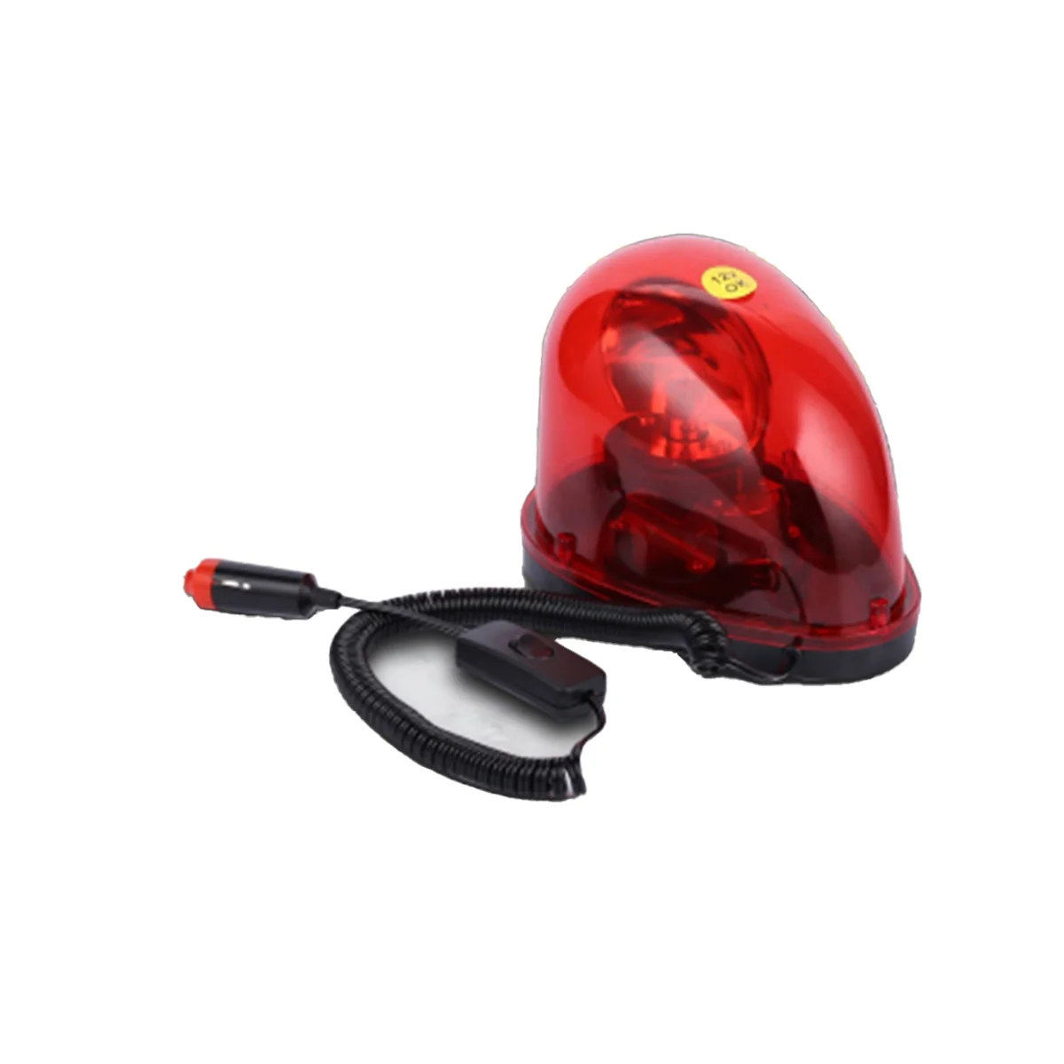 

Car 12V LED Snail Type Rotating Warning Light Ceiling Light Blinking Light Lighter Inlet Universal Red