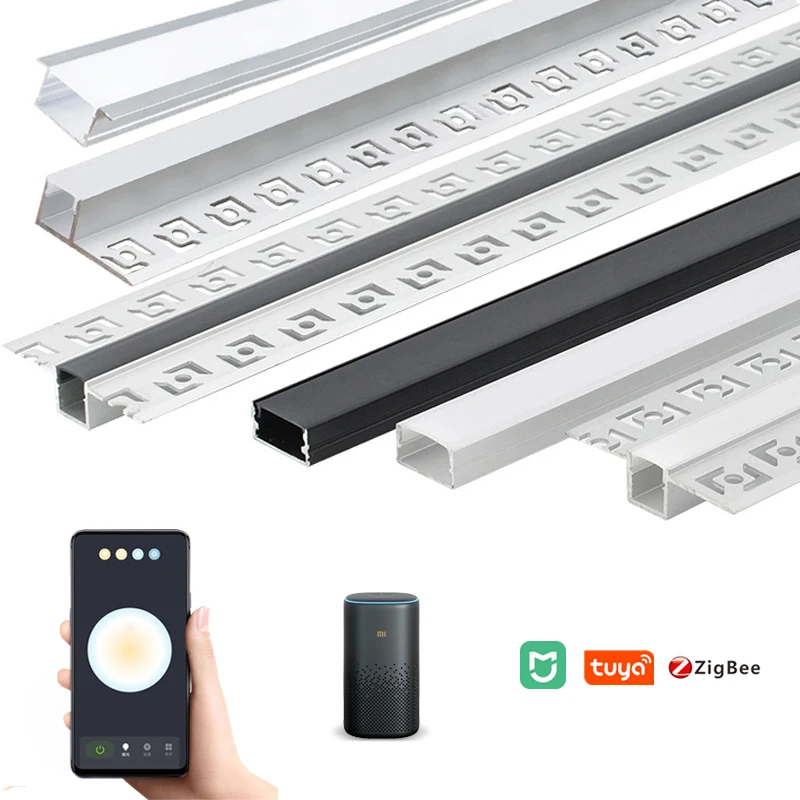 LedBarStripLightRecessedAluminumTrackLightsHiddenBacklight