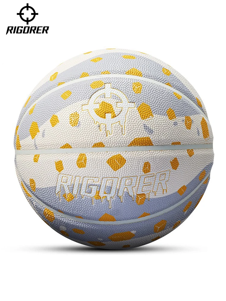RIGORER Basketball No.7 Student Outdoor Training pelotas Professional Actual Wear-resistant Field Court basquet ball basquet