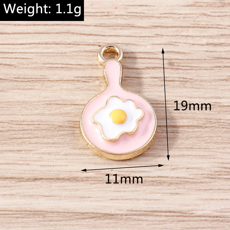 10 stücke 12x20mm Nette Emaille Birne Charms für DIY Ohrringe Anhänger Halsketten Handgemachte Armbänder Schmuck Machen zubehör – Detail 5