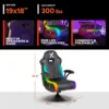 Furniture suppliesX Rocker Torque Pedestal Gaming Chair, with Subwoofer and Vibration, Neo Motion, 2.1 Bluetooth, Wireless, 5114 2