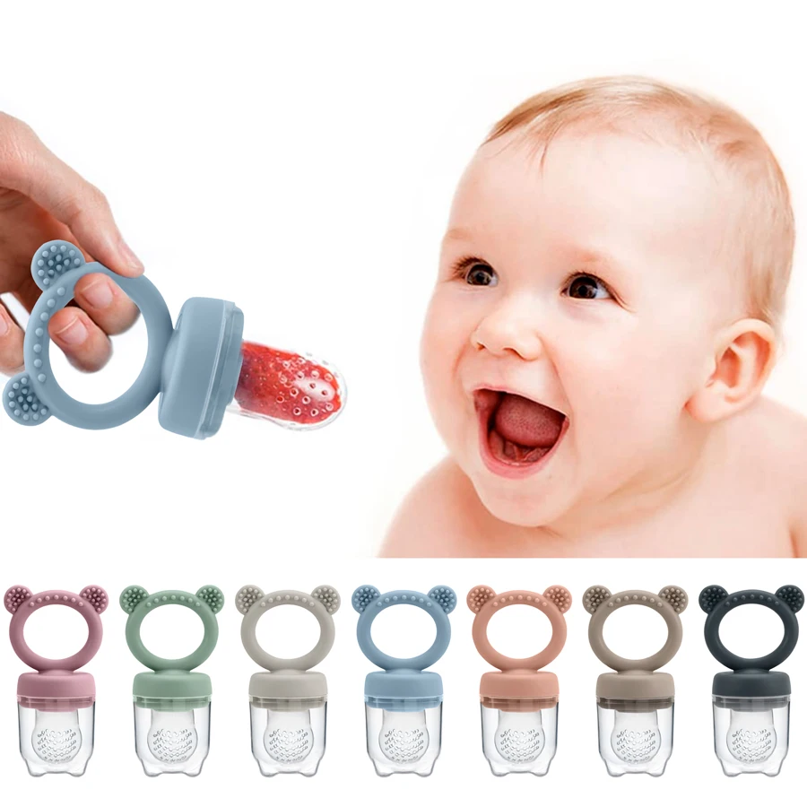 Buy Wholesale China Silicone Baby Teether Fresh Food Feeder Infant