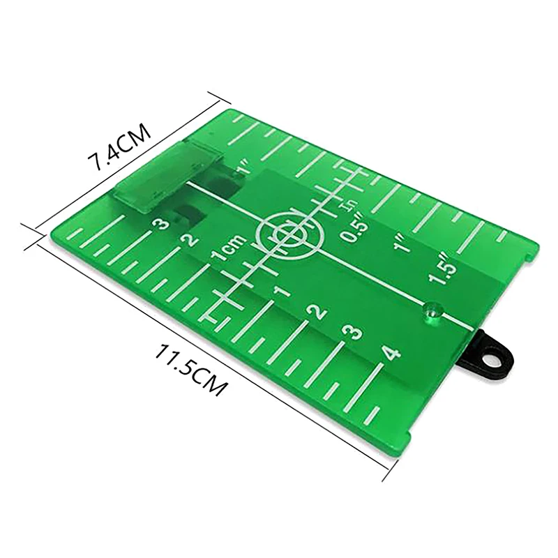Laser Level Plastic Lase Target Card Plate for Laser Level