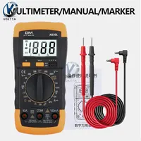 AC DC Digital Multimeter Intelligent Voltage Meter Ammeter Tester Diode Freguency Ohm Transistor Capacitance Meter Tester Tools 1