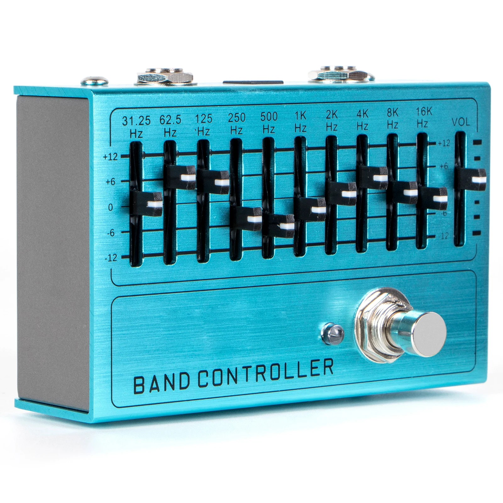 Band Controller Equalizer 10 Band EQ Pedal for Guitar & Bass
