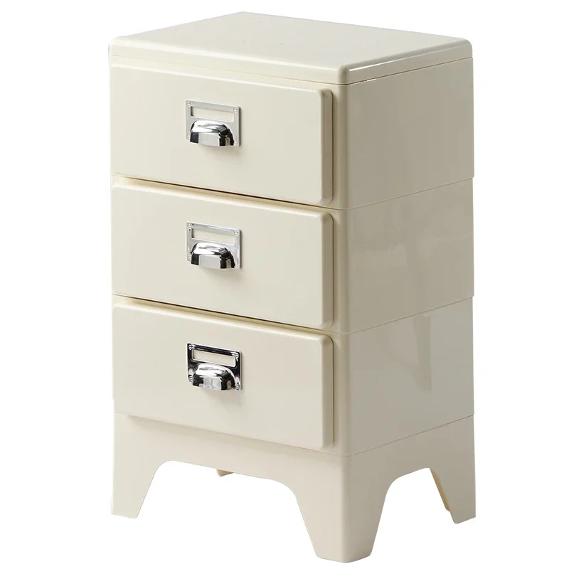 Fashionable Cream Style Children's Bedside Table Creative Modern Small Bedroom Storage Cabinet Sofa Side Storage Cabinet