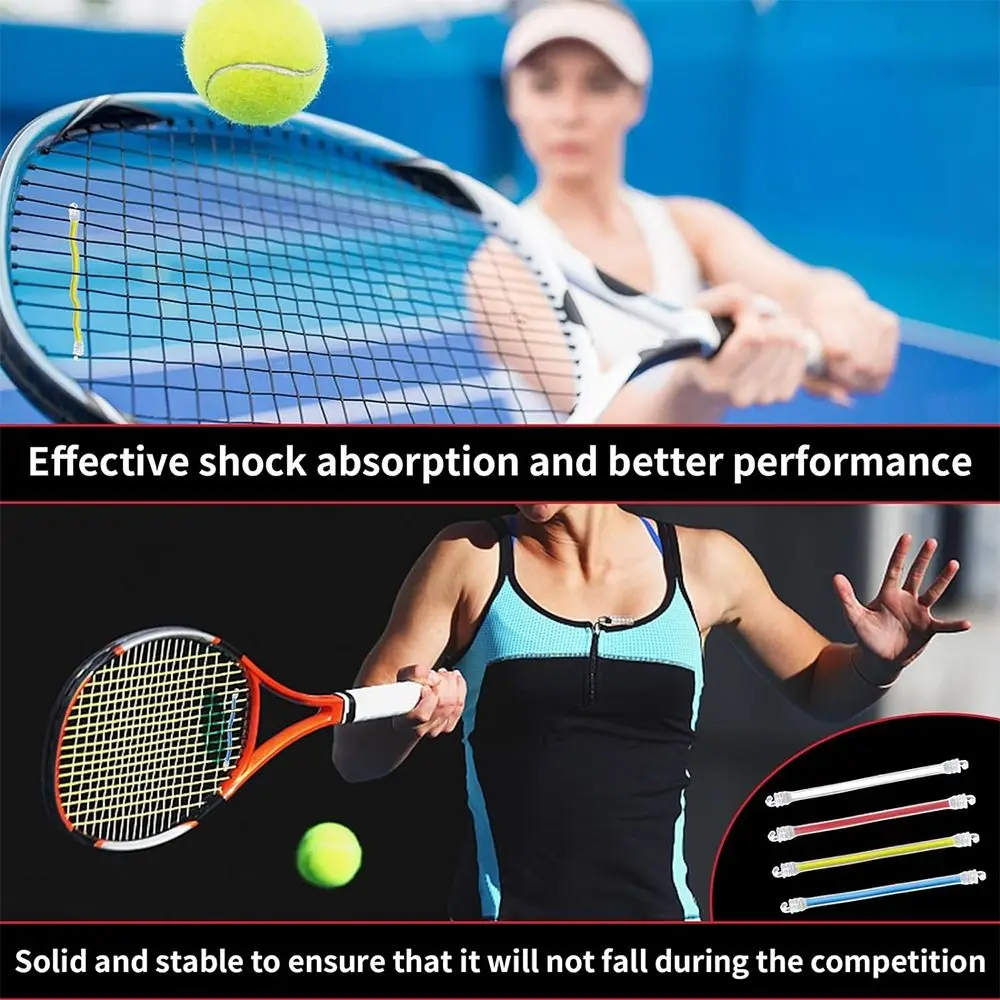 Weiche Silikon Tennis Vibration Dämpfer Lange Stoßfest Tennis Schläger Stoßdämpfer Schläger Dämpfer Sport Favor – Detail 3