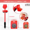 5 In 1 Heavy Furniture Lifter Moving Tool Multifunctional Portable Save Time And Effort Furniture Moving Transport Mover Helpers 6