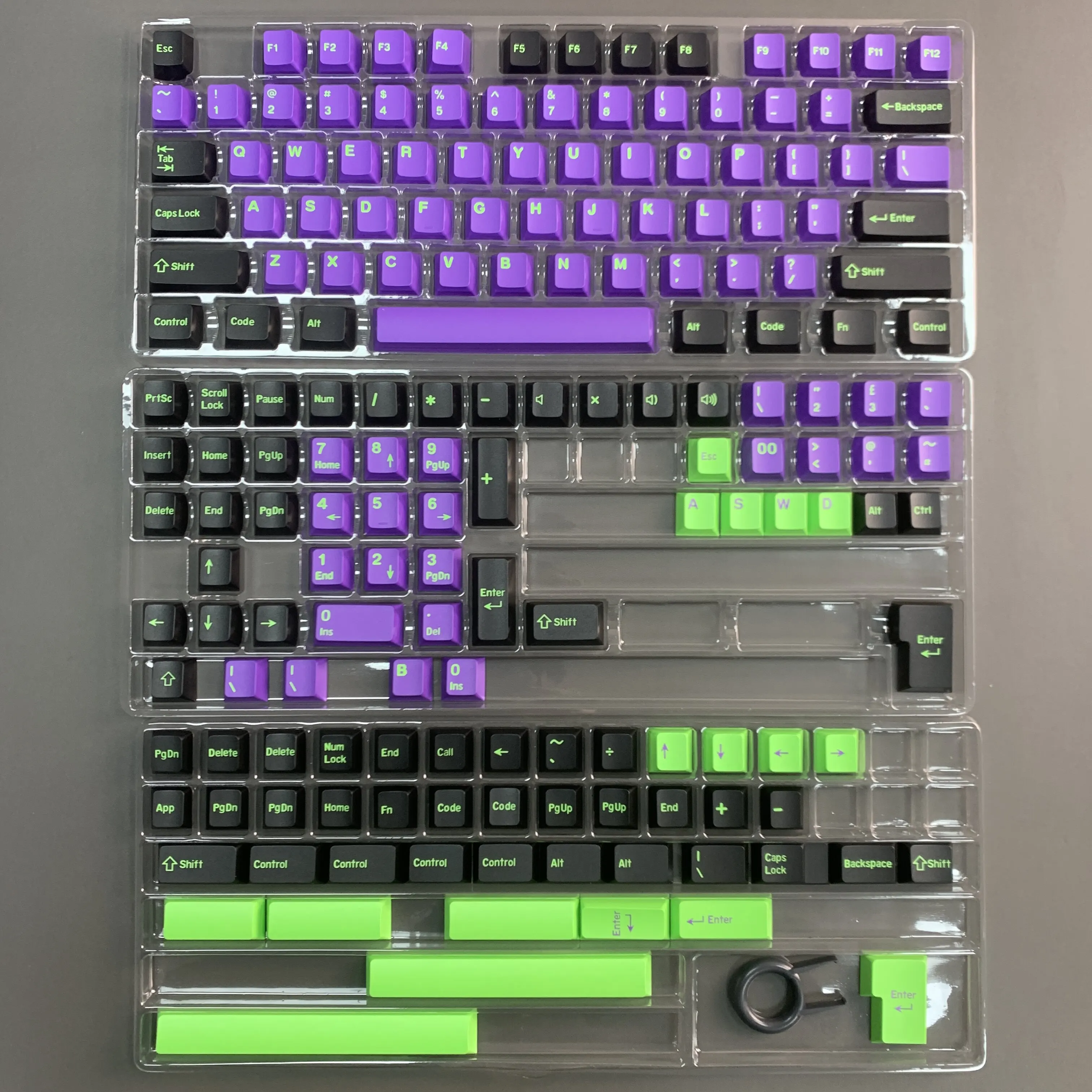 Blue Sky Arctic WOB Cherry Profile Doubleshot ABS Keycaps