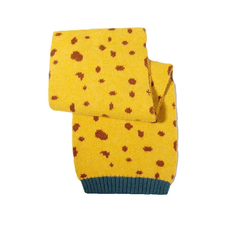 Autumn and Winter Children's Warm Outdoor Cycling Windproof Thick Neck Cover Plush Cute Baby Scarf DRWJ18_voghion.com