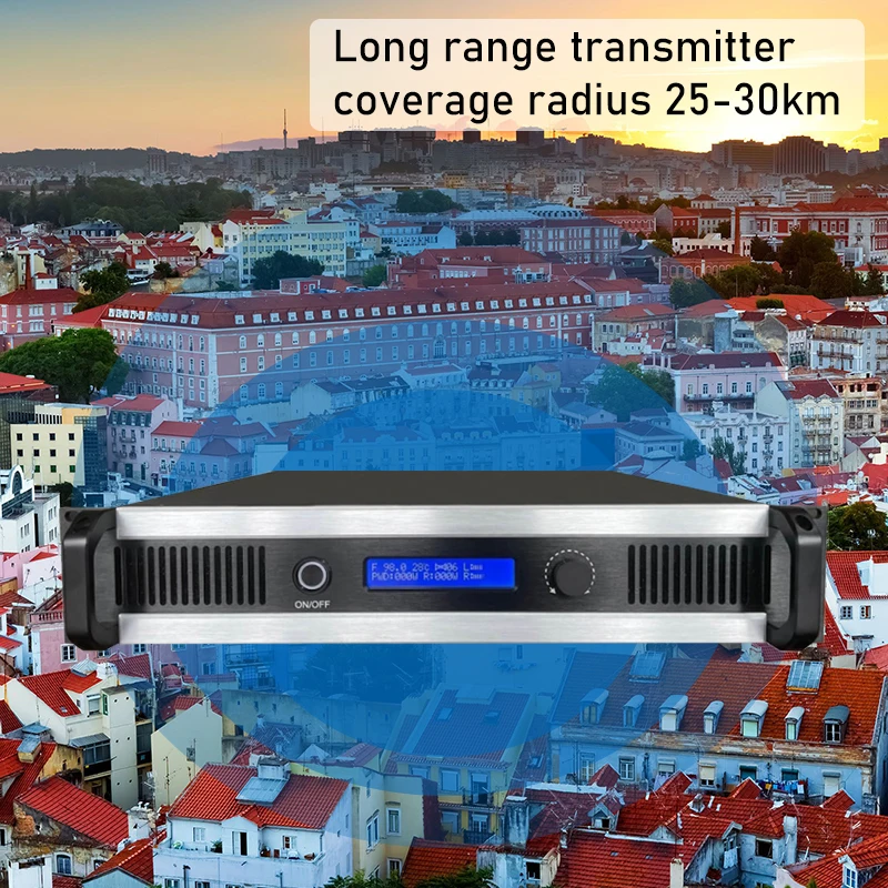 

Radio Studio Equipment Free Shipping 1000 Watts 1000W Broadcast Fm Transmitter 1KW