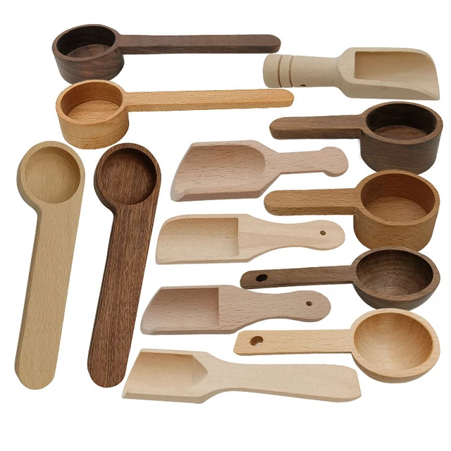 Measuring Tools for Cooking Wooden Measuring Spoon Set Measuring Spoons  Sugar Spice Measure Spoon Tea Coffee Scoop Kitchen - AliExpress