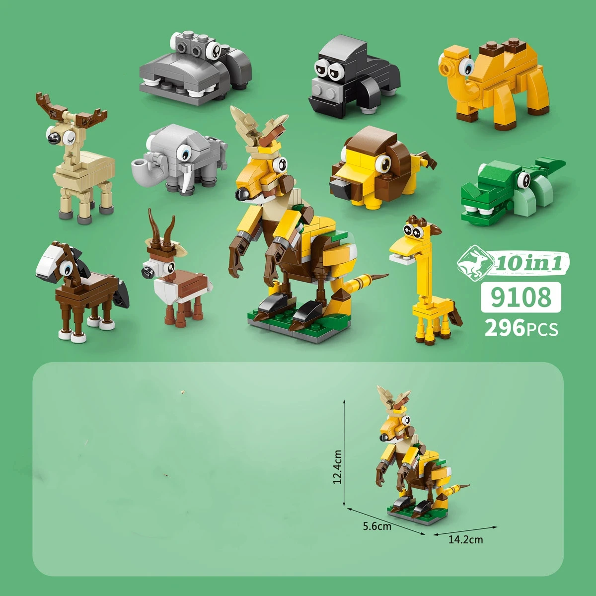 Insekt Tiere Figuren Set Mini Bausteine Spielzeug Montage 3D Konstruktor Micro Ziegel Für Kinder Jungen Geschenk Spielzeug – Detail 3