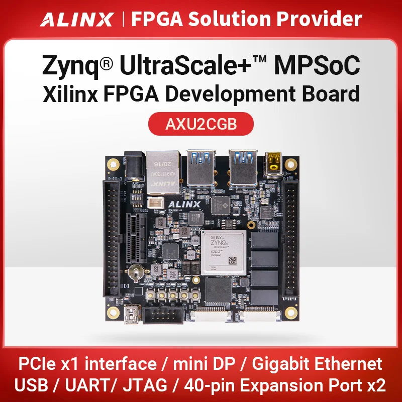 

Alinx Xilinx Zynq UltraScale + MPSoC FPGA плата AXU2CGB XCZU2CG