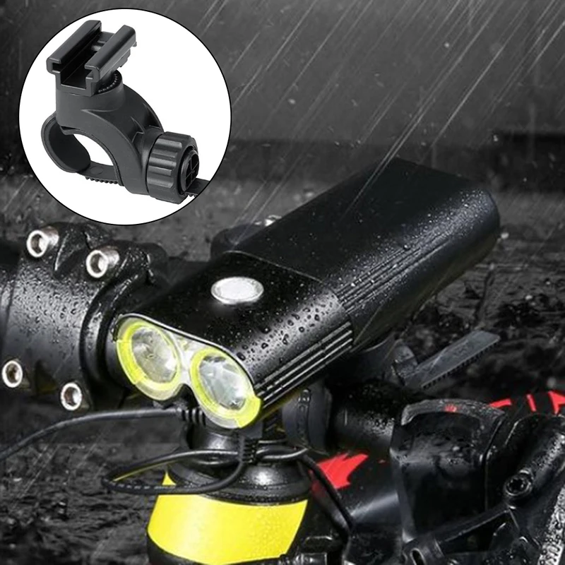 Bicycle Front Light Flashlight Holder Adapter Computer Mount Bracket For road