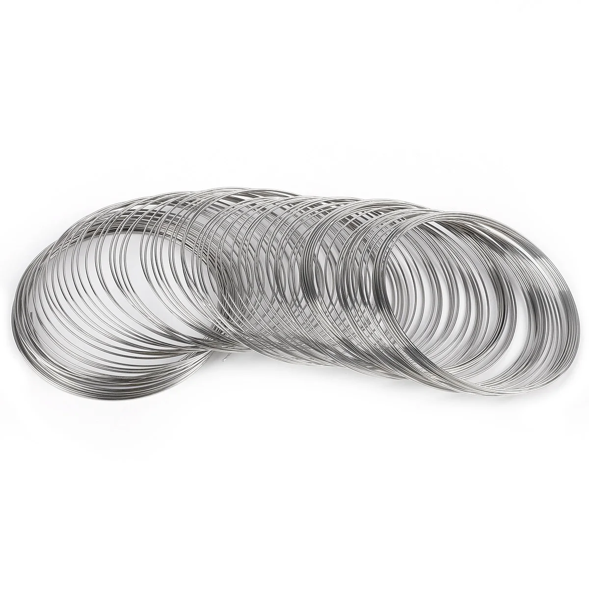 Stainless Steel Memory Wire Coil for DIY Jewelry Making - Silver & Gold