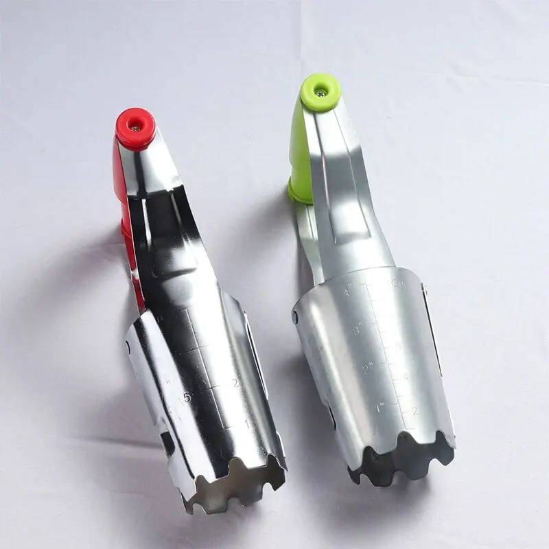 Garden Hardware Farming Tools Seeding Tools Transplanting Seedlings Stainless Steel Vegetable and Flower Transplanter mini garden tools,plant seed sower,handheld seed dispenser,garden seeder tool