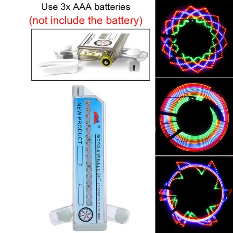 Lumières Pour Roues De Vélo – Lot De 2, 7 Couleurs, 18 Modes, étanches IP65, Avec Détection Intelligente