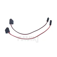 จอมอนิเตอร์จุดบอด OEM สีเหลือง/แดง1คู่แผ่นเรืองแสงช่วยตรวจจับระยะทางสำหรับรถยนต์โตโยต้าสำหรับ Honda BSD BSA BSM 2