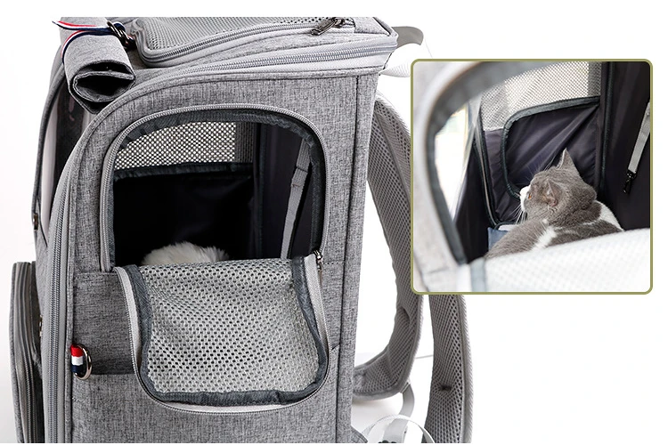 Title 8, Pet Cat Carrier Bag Breathable Portable Cat Bac...