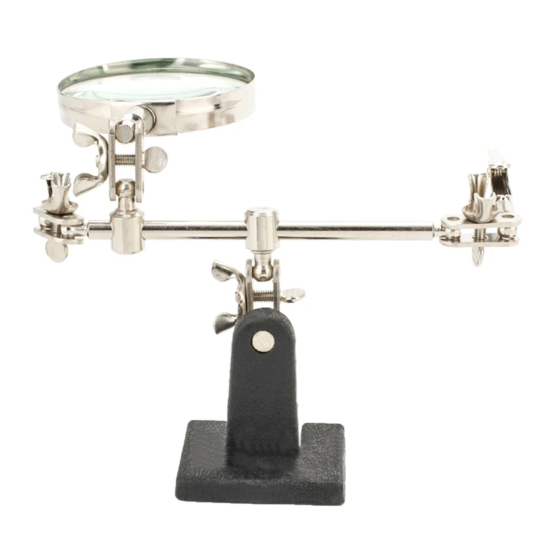 

2.5x Glass Soldering Station Used for Crafting Hobby Micro Objects
