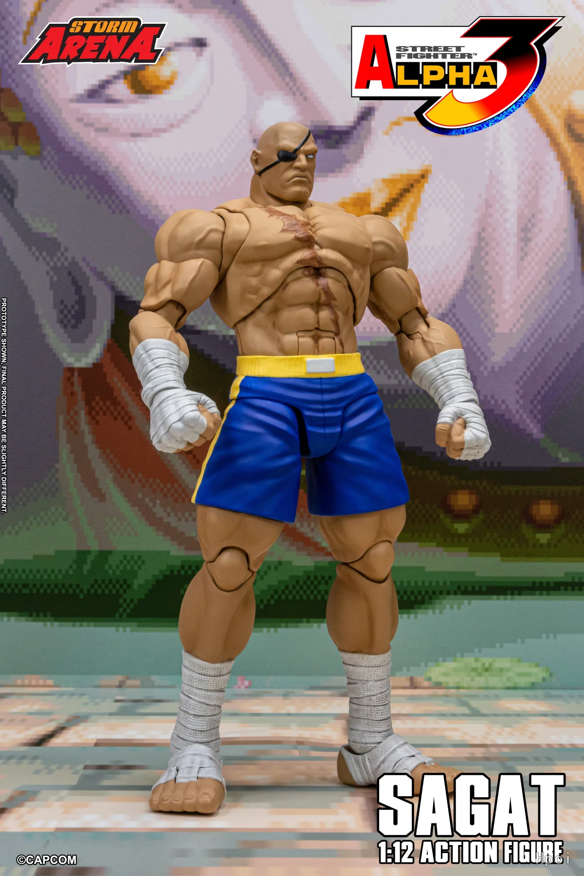 100%Original Storm Toys 1/12 Ryu Sagat Ken STREET FIGHTER