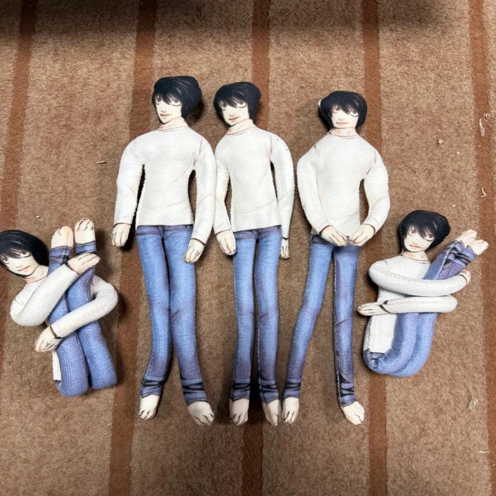Death Note 30cm Anime L Lawliet En Ryuuku Pluche Poppen Knuffels