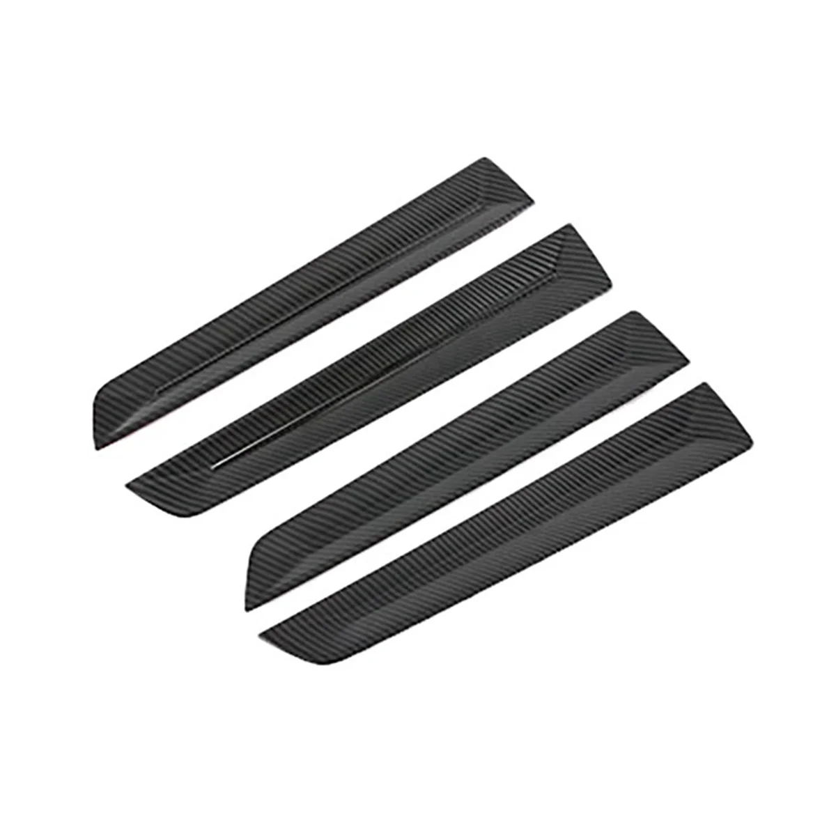 

For Honda for Civic 11Th Generation 2021-2022 Car Carbon Fiber Inner Door Panels Strip Decoration Cover Trim