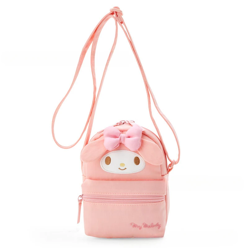 

Anime Sanrio My Melody Hello Kitty Shoulder Bags Kuromi Cartoon Cute Mobile Phone Bag Compact Fashion Crossbody Bag Girly Heart