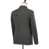 Cenne Des Graoom 2024 New Double-Breasted Stripe Suits for Men Slim Fit 2 Piece Set Blazer Pants Office Smart Casual Wedding 5