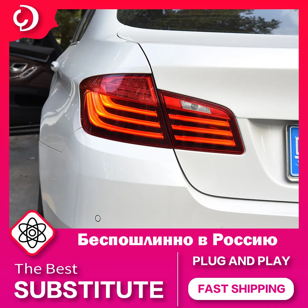 

Автомобильный задний фонарь s для BMW F10 F18 528i 530i 535i M5 DTM 2011-2017, светодиодный задний фонарь, противотуманная лампа, динамический ходовой сигнал поворота, резервная лампа