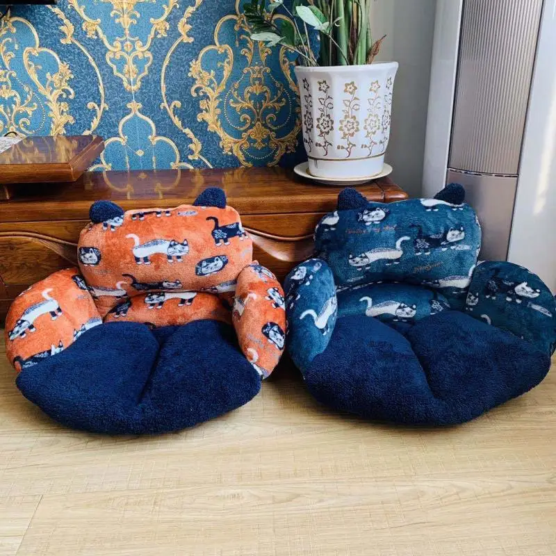 

Подушка Kawaii Kusuguru, мультяшная утолщенная защитная подушка для талии, милая домашняя декоративная маленькая диванная подушка для гостиной